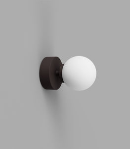 Oak wall store sconce