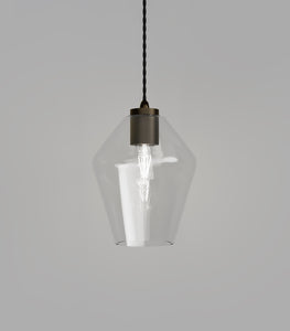 Parlour Iron Geo Clear by Lighting Republic