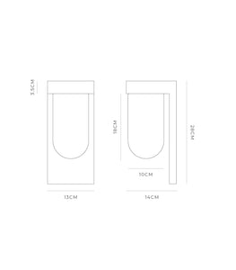 Tuva Outdoor Wall Light